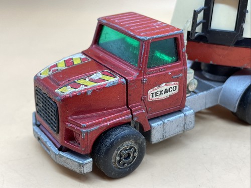 Matchbox SuperKings K18 Texaco Tanker 1973 Ford Articulated Vintage Diecast - Picture 11 of 16