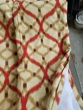 Pair of Lined Waverly Large Heavy Curtain Panel Drapery 52W x 95L
