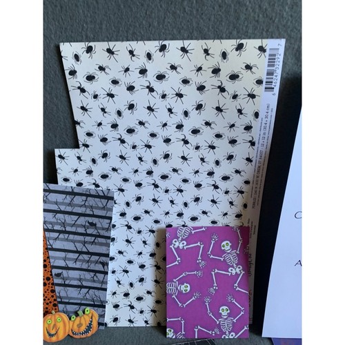 Halloween Scrapbooking Kit With Stickers Embellishments & Paper Crafts - Picture 7 of 13