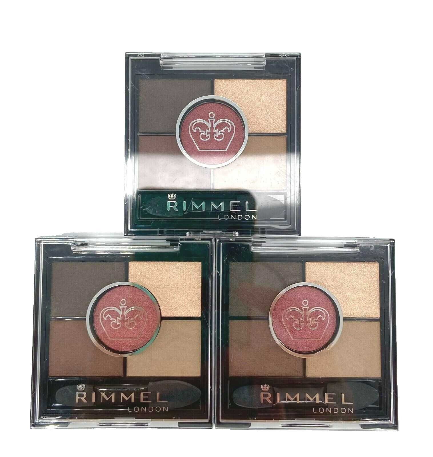 Палитра теней для век Rimmel Glam Eyes HD 5 цветов, 0,13 унции Brixton Brown - ЛОТ ИЗ 25 штук