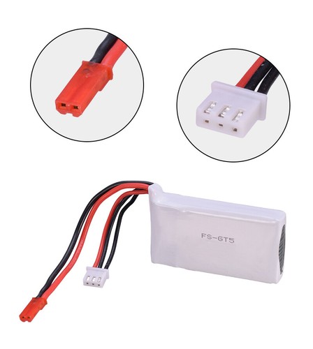 RC Transmitter Lipo Battery 7.4V 1500mah for Flysky FS-GT5 DUMBORC X4/X6 - 第 7/12 張圖片