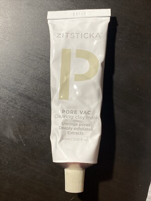 Zitsticka Pore Vac Unclogging Clay Mask. 2.03 Fl Oz. No Box