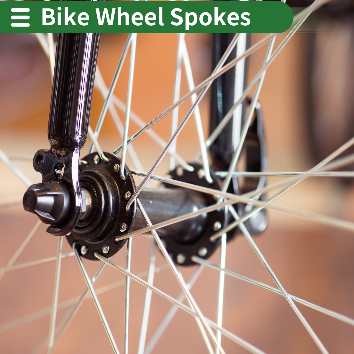 X AUTOHAUX 36 Pcs Steel Bike Spokes 14G Bicycle Spoke 261mm