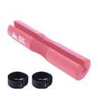Pink Barbell Pad With Fastening Straps - Olympic Bar | Foam Support | Back Squat