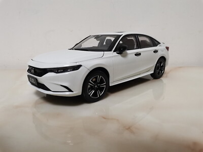 1/18 Scale HONDA INTEGRA 2022 White Diecast Car Model Toy Collection Gift Toy 