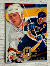 Brett Hull St. Louis Blues 94-95 Flair  Card #153