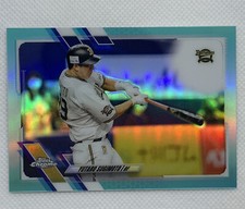 2021 Topps NPB #99 YUTARO SUGIMOTO Aqua Teal Refractor #113/199 SP
