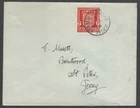 AOP Jersey German Occupation 1941 1d scarlet FDC First Day cover