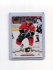 2018-19 Upper Deck UD Exclusives T.J. Brodie 97/100