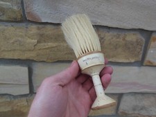 Antique Large Neck Shaving Brush Master Barbershop STANUP Sterilized Wood Handle