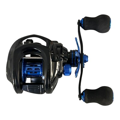 Baitcasting Angelrolle 7.0:1 Low Profile Carbon Fiber Drag 9+1 Lager Dual
