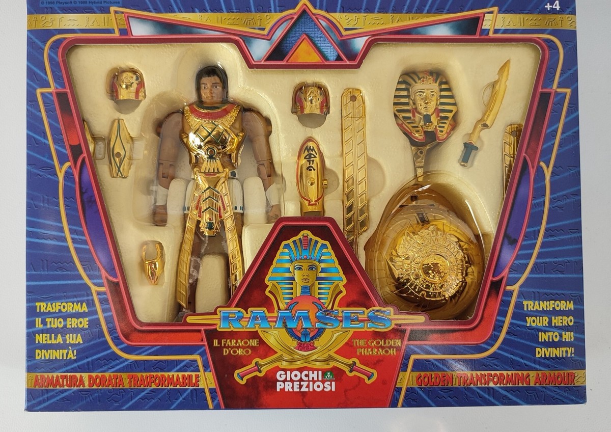 RAMSES - IL FARAONE D'ORO THE GOLDEN PHARAON - ANUBIS - Giochi Preziosi NEW MISB