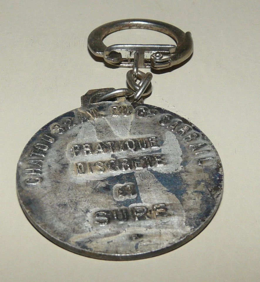 Porte-clés Caisse d’Épargne – Publicité bancaire vintage rare REF 1117 - Photo 2/2