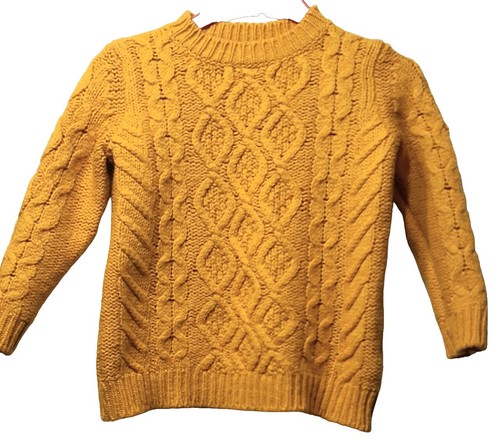 Cootie Thick Wool Sweater Size L Cream Excellent Condition