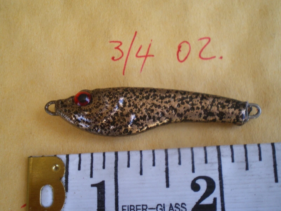 15 piezas. PINTILLA SEÑUELO SHAD BAIT, PESCA DE FUNDICIÓN 3/4, 1, 1-1/2 OZ. 5 EA. BRONCE/RANA Foto 2 de 4