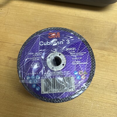 3m Cubitron Abrasive Cut-Off Wheel,3/8 in Connector 90031 3m Cubitron 90031