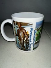 RONALD REAGAN PRESIDENTIAL LIBRARY COFFEE MUG/CUP - SIMI VALLEY, CA-GENTLY USED