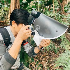 Macro Diffuser Reflector Soft Light Cover For Canon 100 Sony 90 Nikon 105 Lens