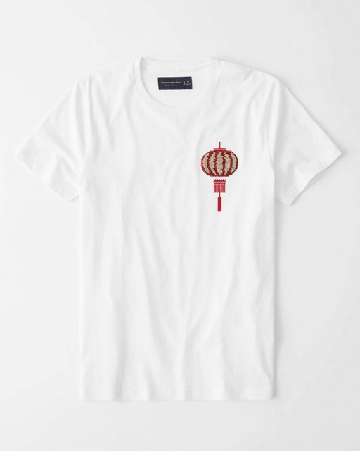 Abercrombie&Fitch Limited Edition Chinese Lantern Men’s Flip Sequin Tee