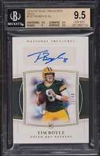 Tim Boyle 2019 Panini National Treasures Gold Rookie RC Auto /49 BGS 9.5/10