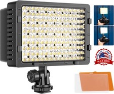 Luz de video LED, c mara port til Photo Light Panel Regulable para c mara DSLR