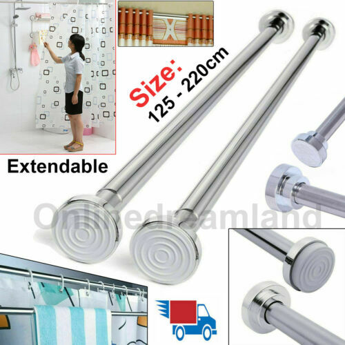 28mm Extendable Curtain Pole With Circle Ball Finials - View #10