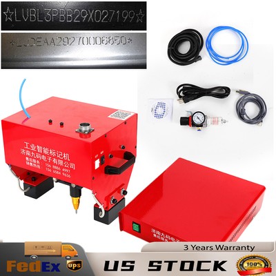 Pneumatic Dot Peen Marking Machine fit Vin Code Chassis Number Printer Device
