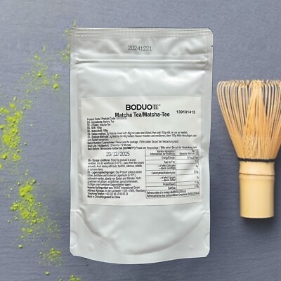 Boduo Germany Premium Pure Matcha Powder Matcha-Pulver 200g