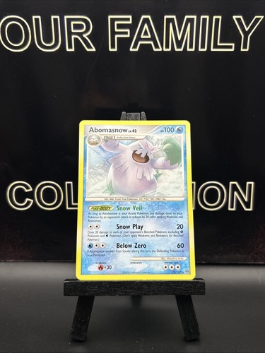 Pokémon Abomasnow 12/100 SF Stormfront 2008 Regular