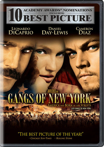 Gangs of New York - Leonardo DiCaprio Daniel Day-Lewis ~DVD ✂️💲⬇