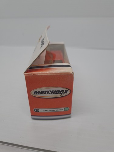 Vintage Matchbox Superfast 2002 Jeep Liberty Red MB #71 (2000) New In Box 93994 - Picture 7 of 9