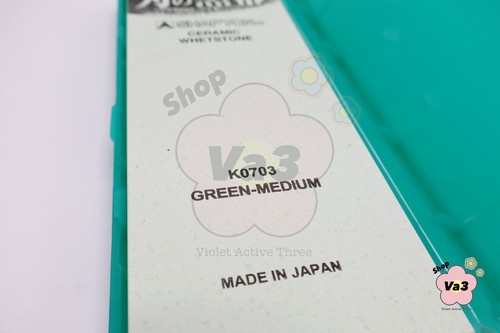 SHAPTON Ceramic Whetstone Sharpener #2000 Green Professional Magnesia Japan New - Picture 10 of 15