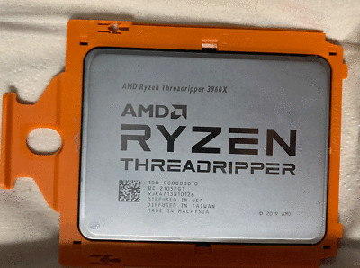 AMD Ryzen Threadripper 3960x CPU 3.8ghz 24 cores 48 threads strx4 280w processor