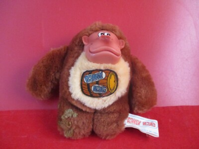 Donkey Kong 1982 Nintendo of America Etone Mini Plush Stuffed Animal Figure
