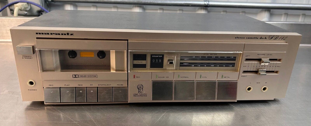 Marantz SD 142 Vintage Stereo Cassette Deck | 1970s | Working