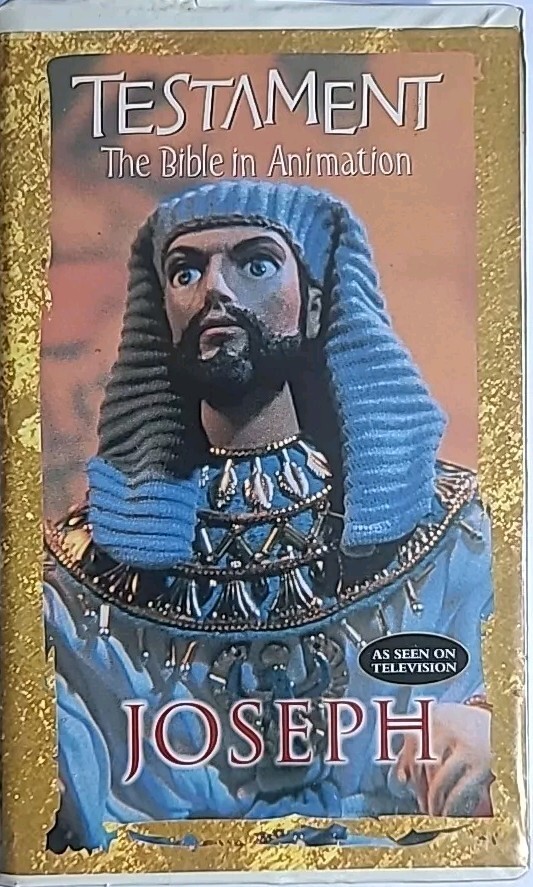 Testament: The Bible in Animation VHS Tapes 1998 Joseph Religion