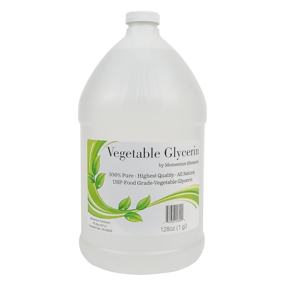 100% Pure USP Food Grade Vegetable Glycerin - 1 Gallon (128 oz) All Natural