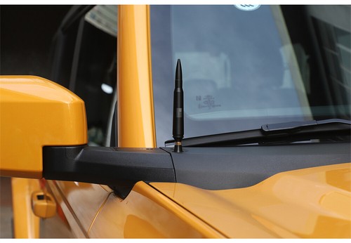 Alloy/Copper Antenna Mast Radio AM/FM Trim for Ford F150 2009+ Bronco ...