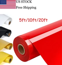 HTV Heat Transfer Vinyl Iron On Vinyl 12" x 5-50 FT T-Shirt for Cricut US