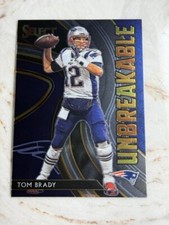 TOM BRADY - 2020 PANINI SELECT FOOTBALL UNBREAKABLE INSERT CARD