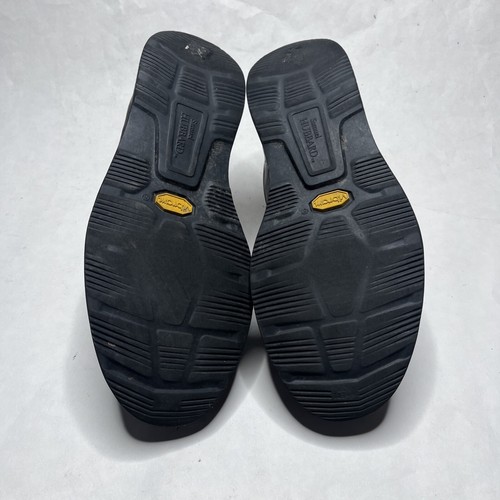 Samuel Hubbard DressFast Dress Sneaker Nero Pelle Casual Cap Toe Uomo Taglia 9,5 - Foto 10 di 12