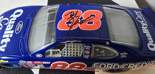 Dale Jarrett #88 Ford Quality Care Autographed Signed 1:24 Die-Cast Nascar Car - Picture 2 of 6