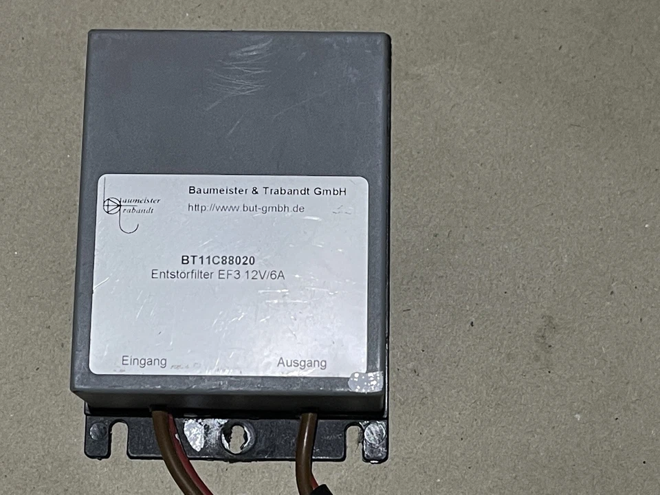 Entstörfilter EF3 Baumeister Trabandt Funkentstörfilter Sondersignalanlagen - Bild 2 von 2