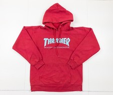 Thrasher Sweatshirt Adult Small Red Hoodie Sk...