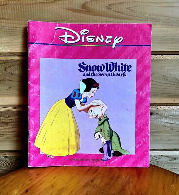 Disney Read-Along Snow White and the Seven Dwarfs Vintage No