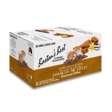 Boston's Best Coffee Pods Jamaican Me Crazy 80 Count Single Serve Keurig