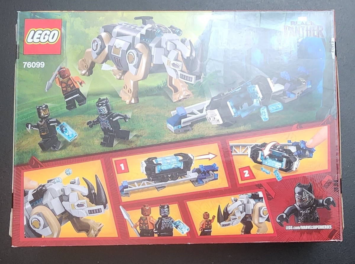 LEGO 76099 Marvel Super Heroes Rhino Face Off by the Mine 229 pcs