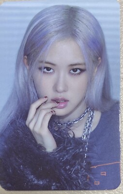 BLACKPINK - The Album Official Pre Order Gift Rose Jennie Jisu