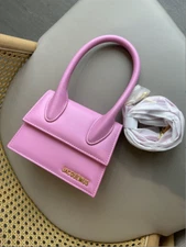 JACQUEMUS Le Chiquito Shoulder bag Handbag 2way Ochre woman