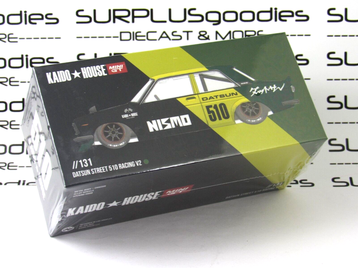 2024 Mini-GT Kaido House DATSUN Street 510 Racing V2 SEALED Item